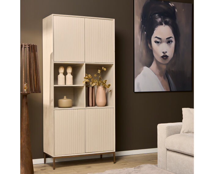 Vakkenkast Madison Sand  | 90 cm