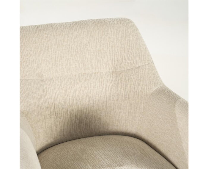 Barstool Bliss with armrest - beige | BY-BOO