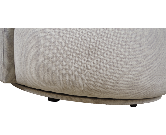 Fauteuil Ravi draaibaar - Loveseat - beige