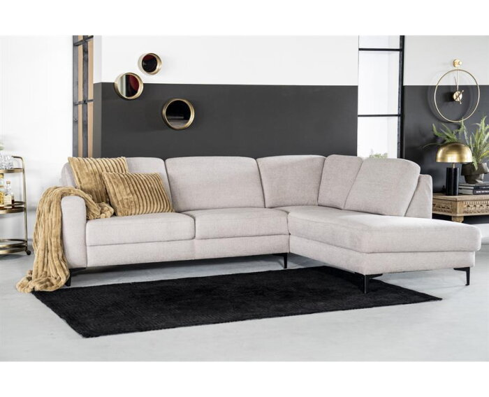 SEVN Felice modulaire hoekbank - Genesis Grey Beige - 269x210 cm - zelf samen te stellen