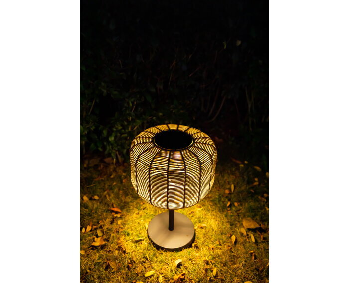Buitenlamp Nina Garden Solar Rotan