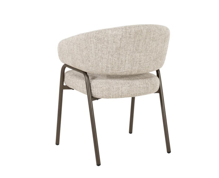 Stoel Fabrice - taupe | Eleonora