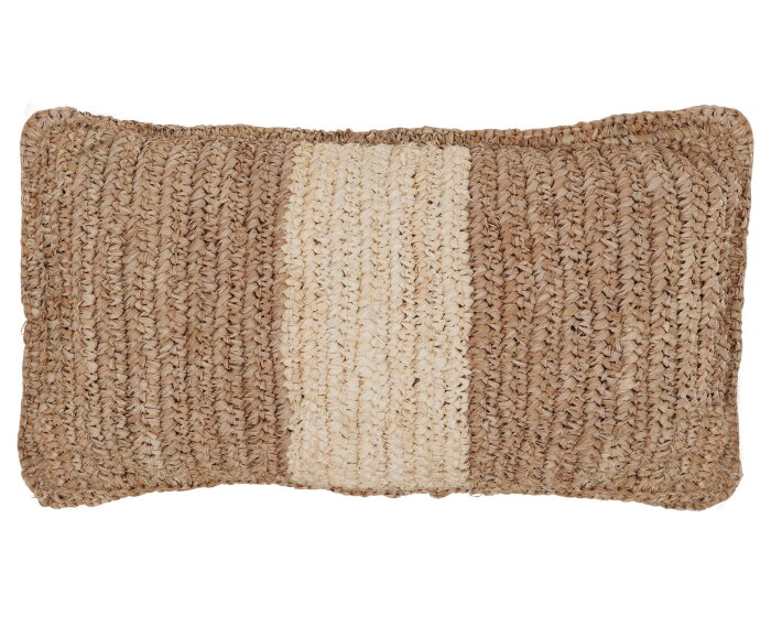 Cushion Menton rectangular - ORDER by 4 pcs,50x30 cm, palmblad