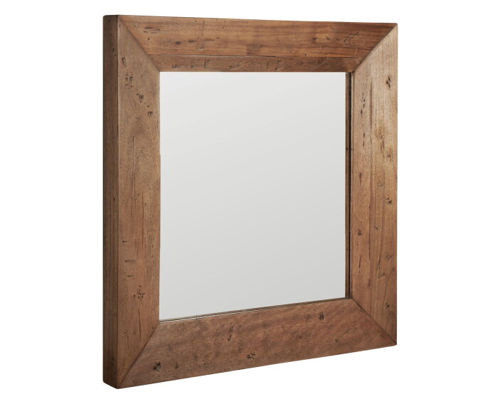 Mirror Parade square,100x100x7 cm, natural