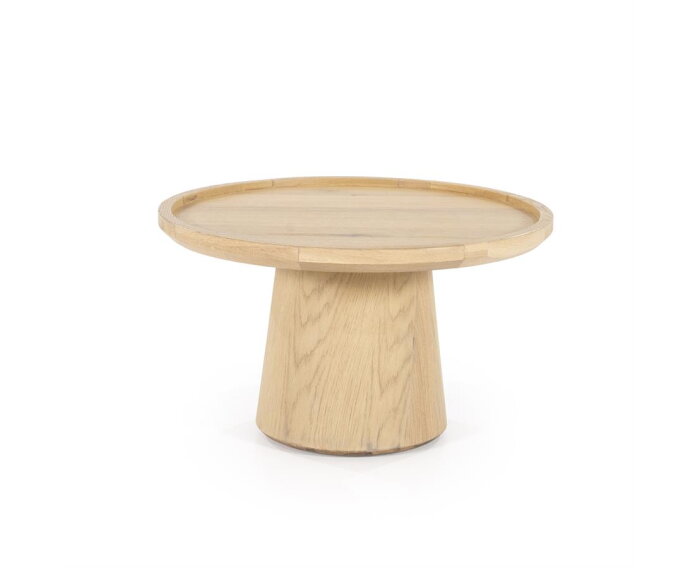 Salontafel Leia 66x66cm - naturel | Eleonora