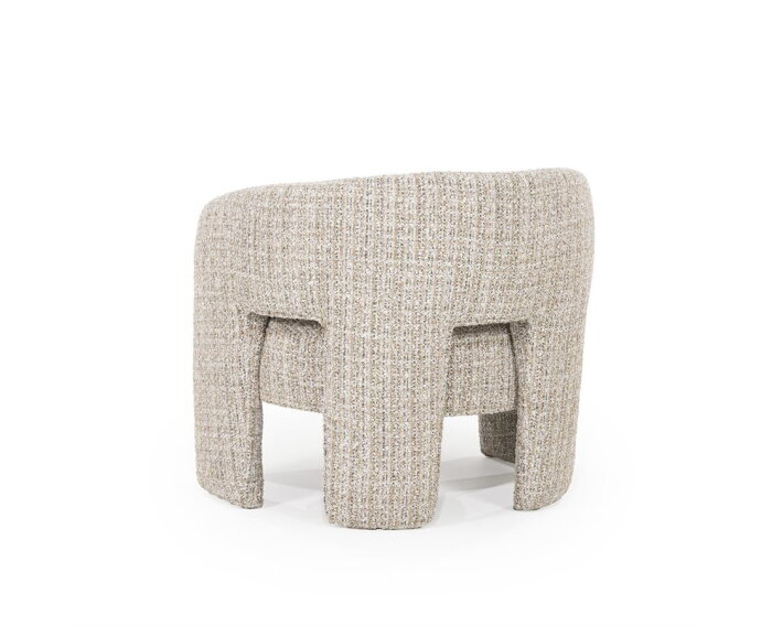 Fauteuil Hamilton - taupe | Eleonora