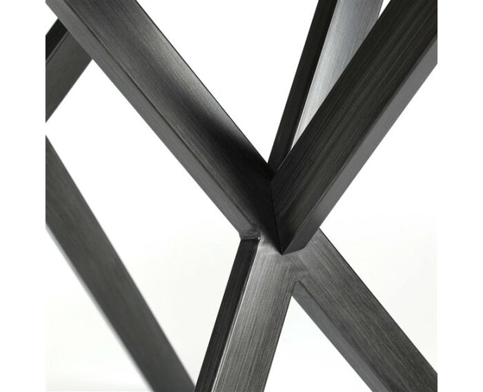 Eetkamertafel Ø120 - 3D betonlook grijs