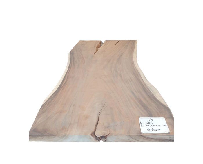 Suar Table Top 7.    260x 115/105/128x 8cm