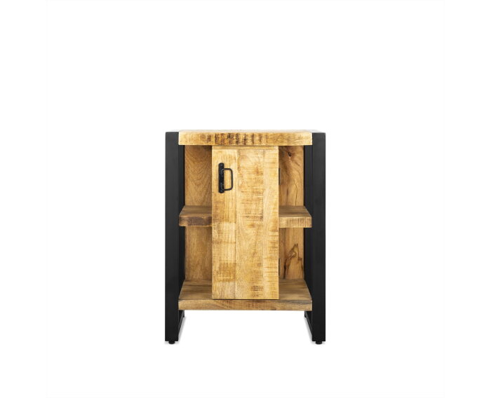 Kastje/Badkamermeubel Bas Mangohout 60 cm - Naturel