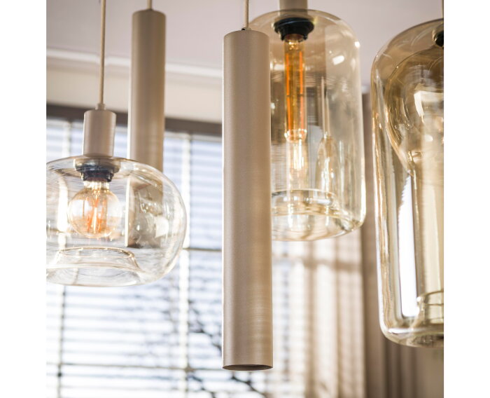 Hanglamp Serene 4+3L - Beige
