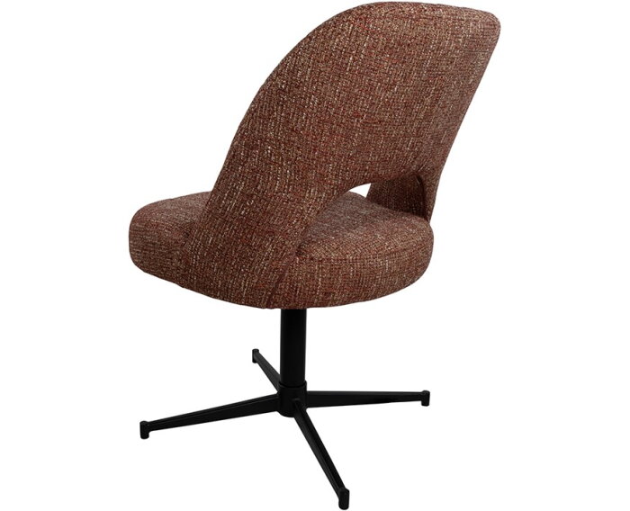 Maxima eetkamerstoel Wine red - draaipoot  360 - Unique Collection