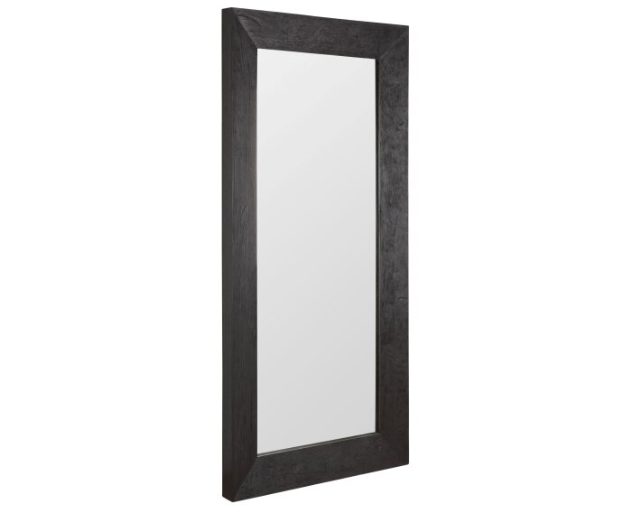 Mirror Lola rectangular,200x100x7 cm, black