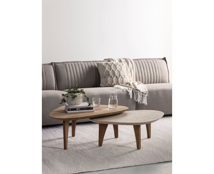 Bliss mortex salontafel pebble