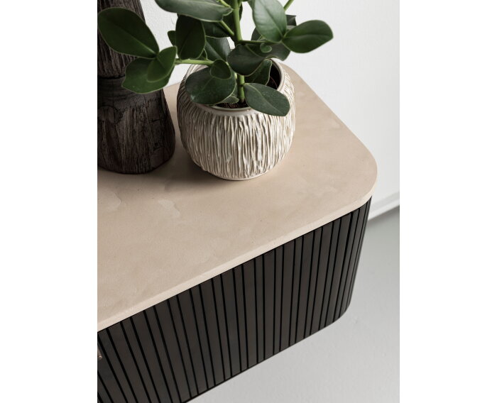 DTP home Zwevend TV meubel Maroon small 37x140x35 cm - Mahonie & Mortex