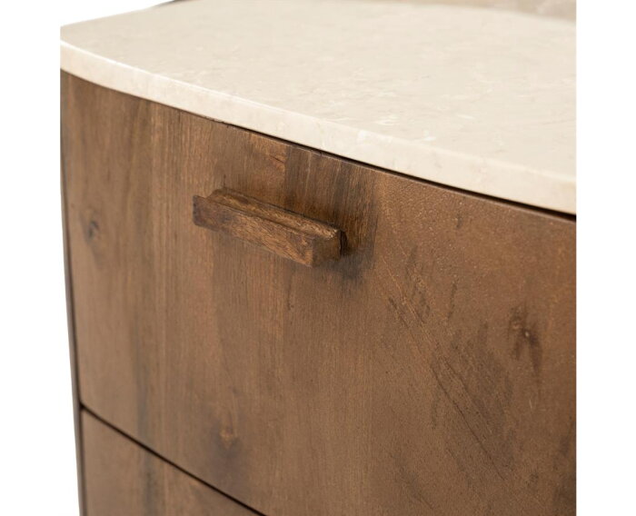 Ladekast Mabel 44x38cm - bruin | Eleonora