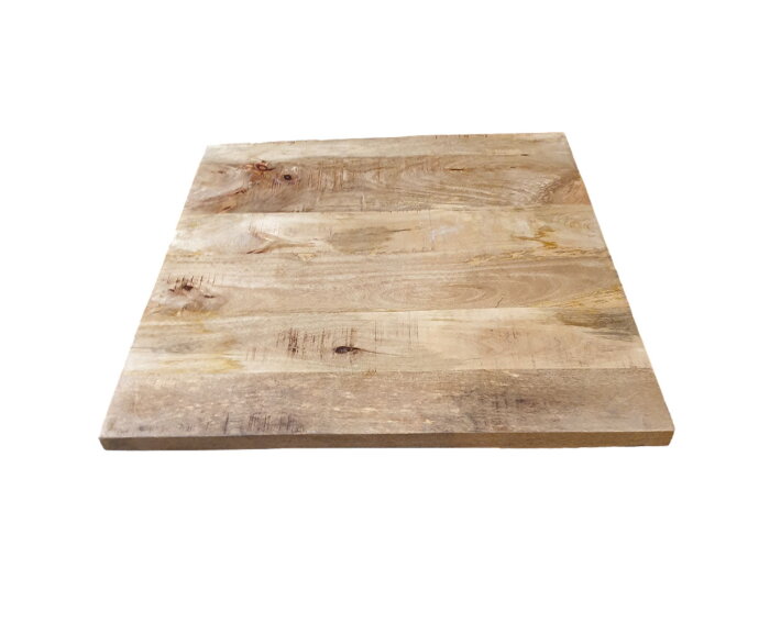 Tafelblad Mangohout rechthoek 120 x 70 cm
