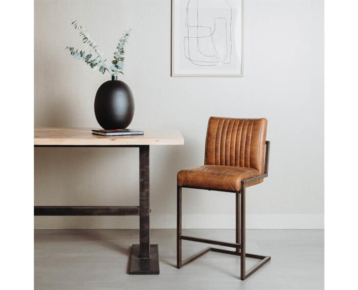 Barstoel Ferro - Licht bruin | Towerliving