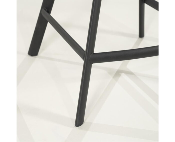 Barstool Bliss with armrest - taupe | BY-BOO