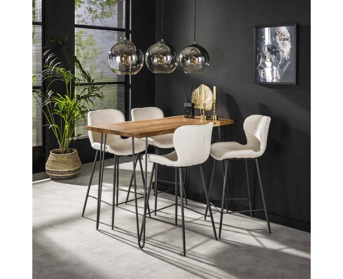 Bartafel edge 130 - Massief acacia naturel