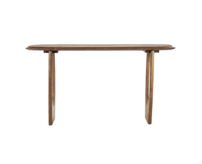 Sidetable Phoebe 150x40cm - bruin | Eleonora