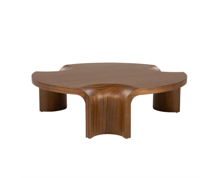 Salontafel Avar 110x110cm - bruin | Eleonora