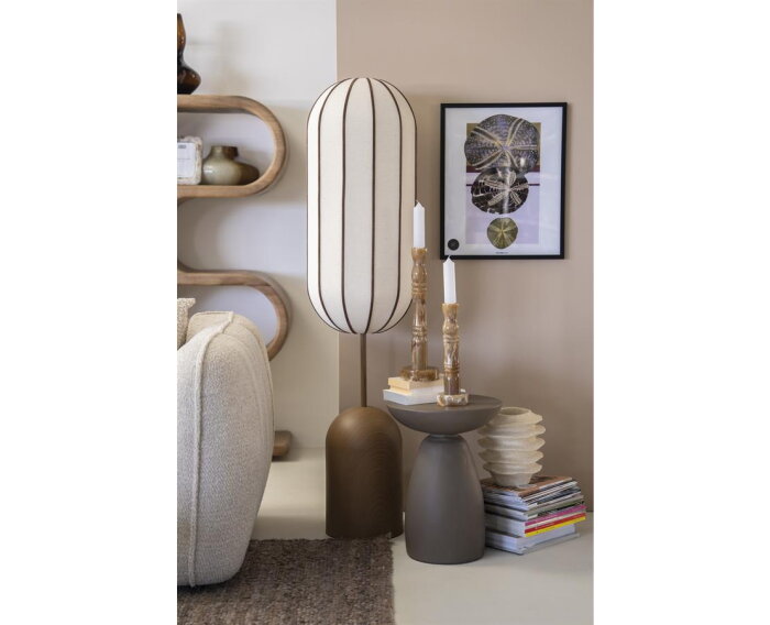 Side table Canto 35x35cm - bruin | BY-BOO