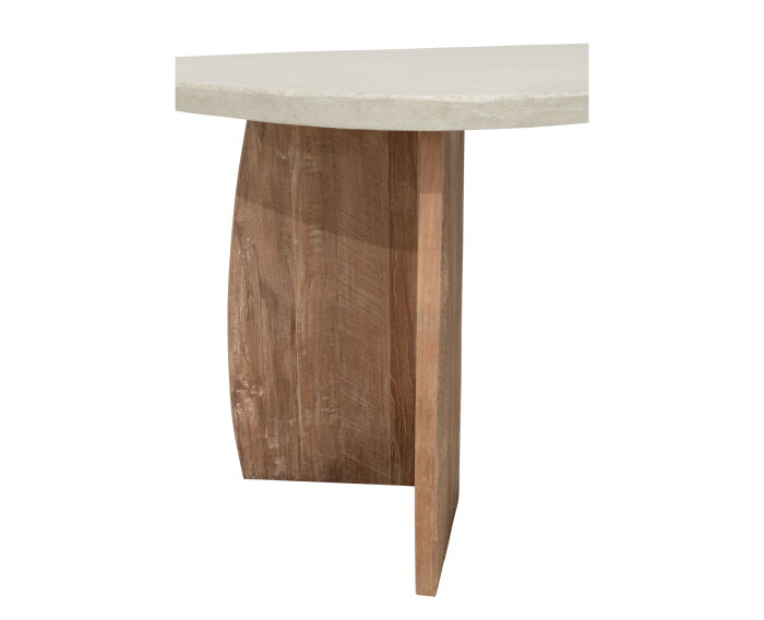 DTP Home Nova eettafel Deens ovaal Travertin 220x110 cm - Beige