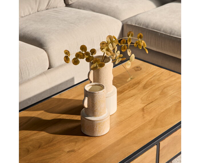 Salontafel Denver | Mango Metaal | 130x70 cm