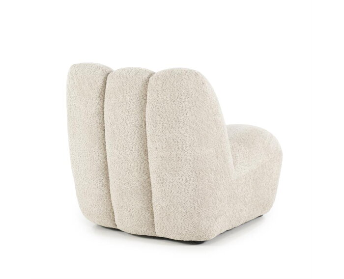SEVN Fauteuil Lisa – Speels design met ronde vormen en ultiem zitcomfort - Anthology Beige