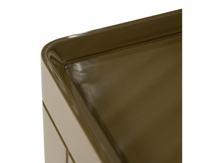 Side table Glyde 35x35cm - groen | BY-BOO
