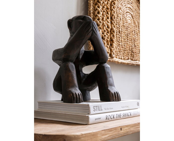 statue Monkey Say nothing