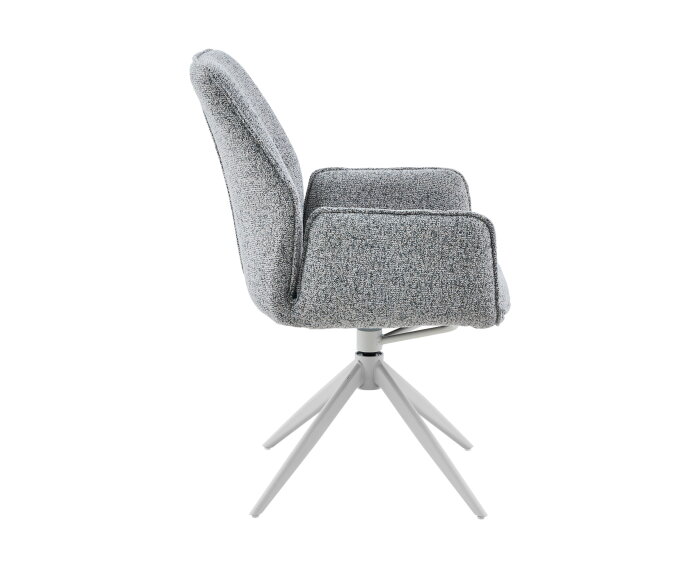 Eetkamerstoel Hera | Grey | Met armleuning