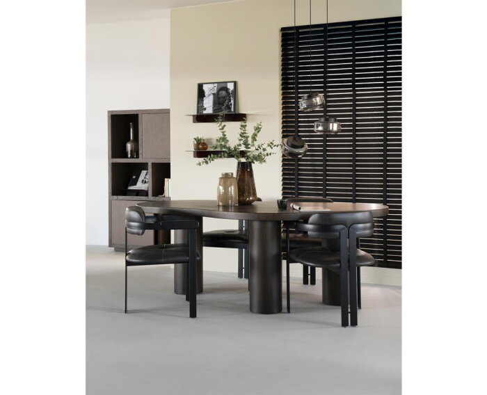 Eettafel Bobbie 215x110cm - bruin | Eleonora