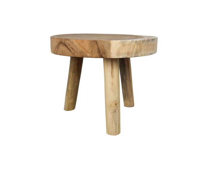 Salontafel - rond - ø40 cm - munggur