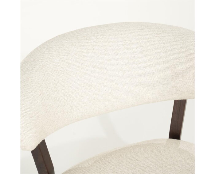 Fauteuil Mikky bruin - beige | Eleonora