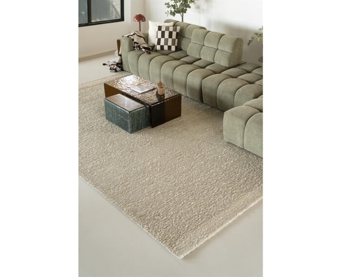 Coffee table Ripple 110x55cm - bruin | BY-BOO