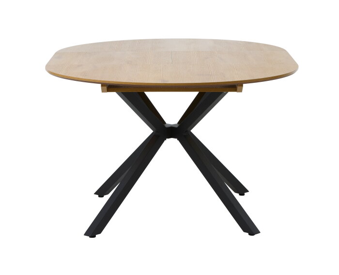 Eettafel Cesura uitschuifbaar eikenhout Ø120-160 cm
