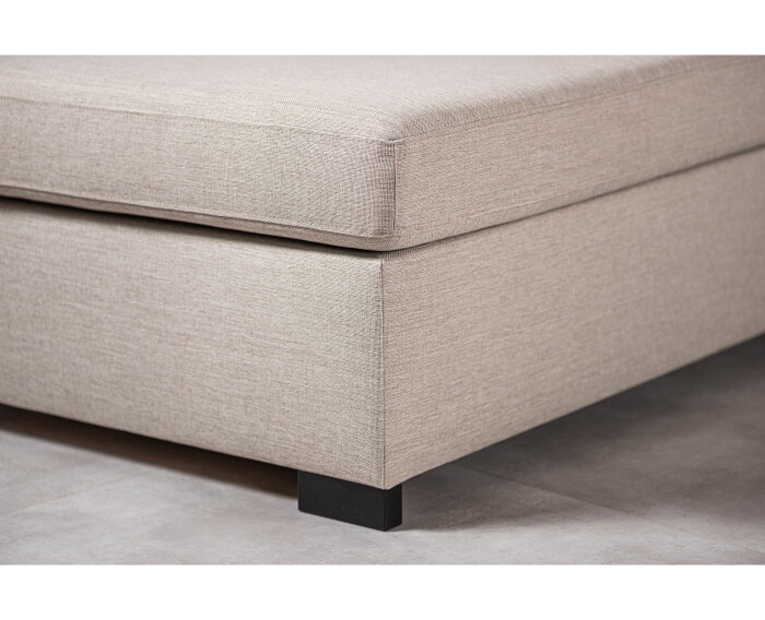 Hoekbank Eleven Links By-OLAF – Stof Inari 22 Beige – Moderne 3-zits hoekbank - 285x199 cm