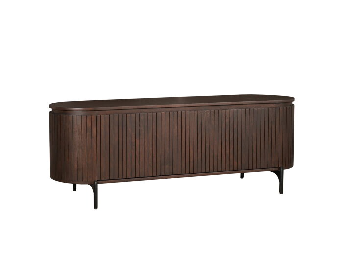 Tv meubel Solana Bruin Mangohout 165 cm