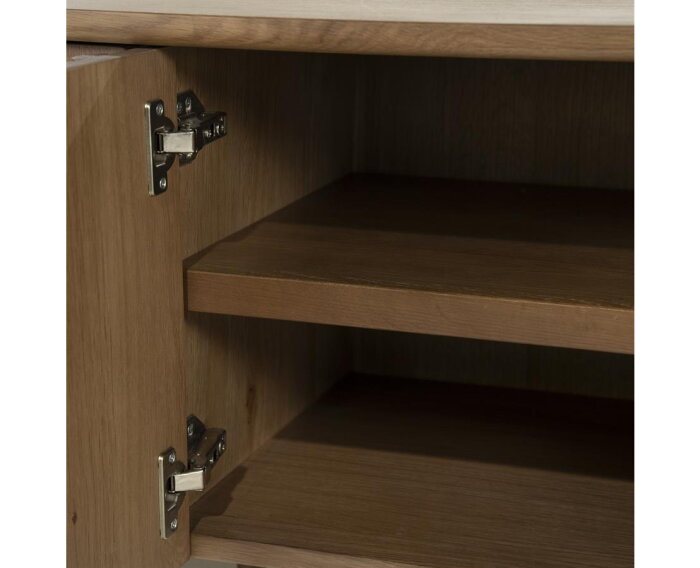 TV meubel Jake drs 264x47cm - bruin | Eleonora