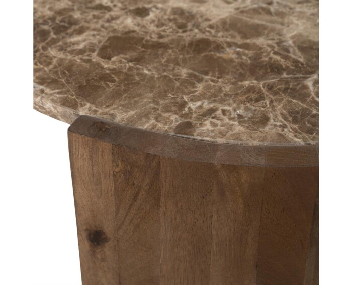 Salontafel Niklas 94x61cm - bruin | Eleonora