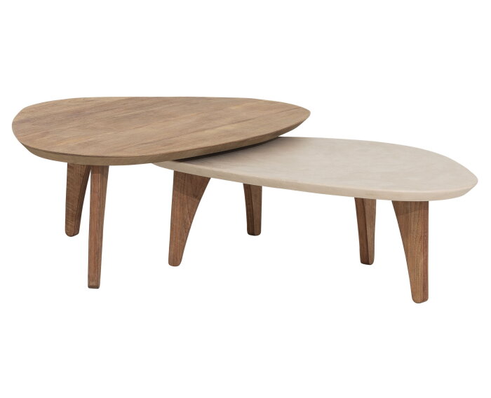 Bliss mortex salontafel pebble