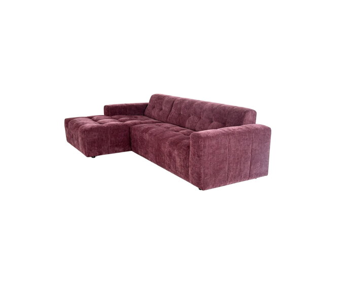 MySofa Ruby Hoekbank Paars  Lounge L + 2,5 zits AR