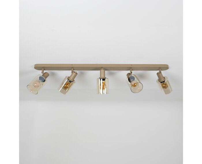 Plafondlamp Sepiora 5L - Beige