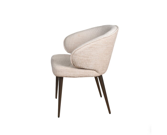 Eetkamerstoel Seoul Orion anodic bruin - Jasper cream 11