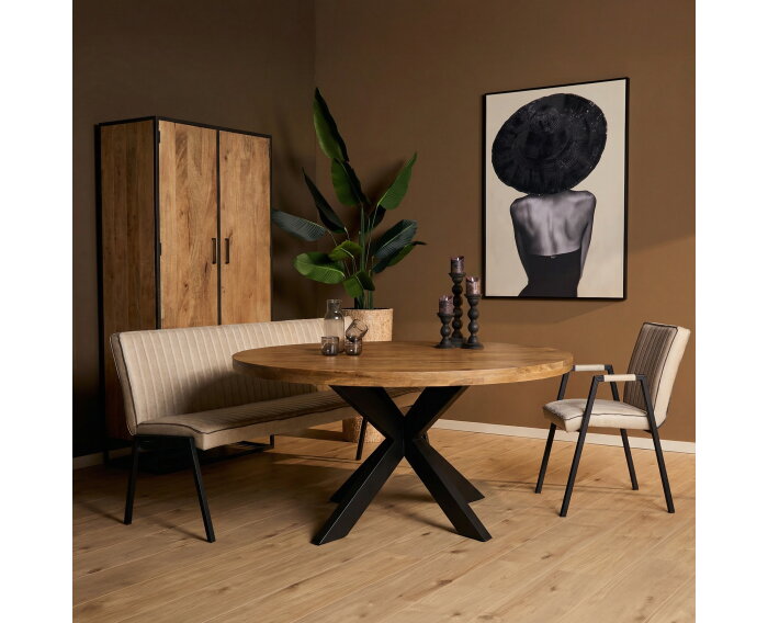 Eettafel Dakota | 110 cm | Rond