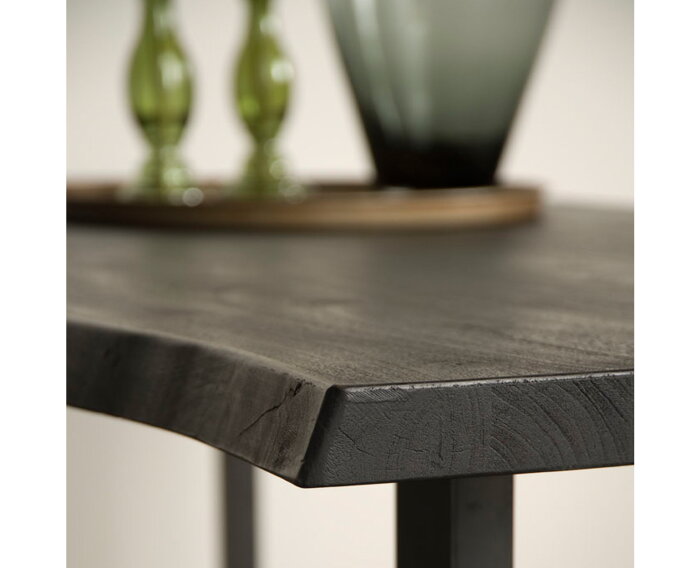 Eettafel Sovana Acacia 180x90 cm - Zwart
