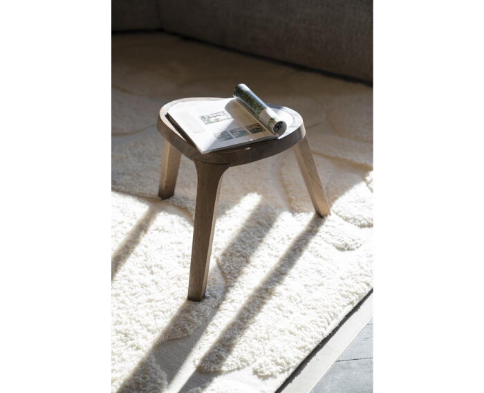 Bijzettafel Fred 38x45cm - bruin | Eleonora