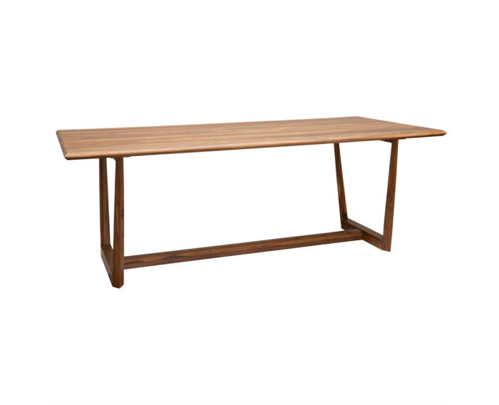 Eettafel Dimaro Sheesham hout 180 cm - Bruin | Tower Living