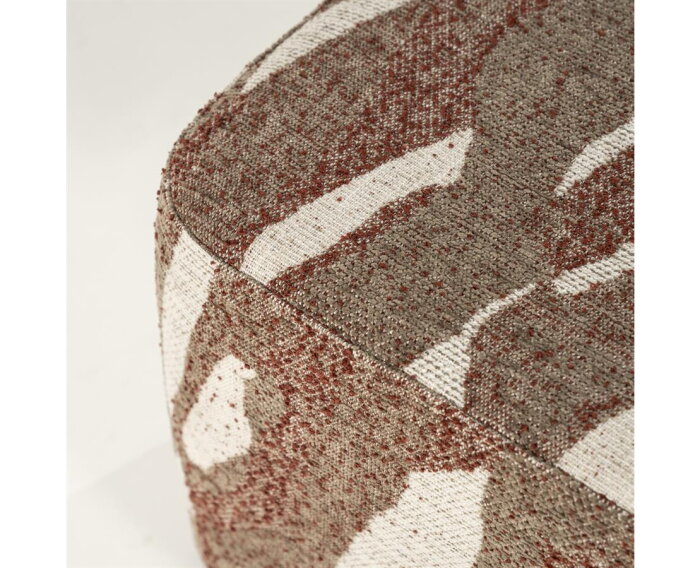 Pouf Rytm small - rood | BY-BOO